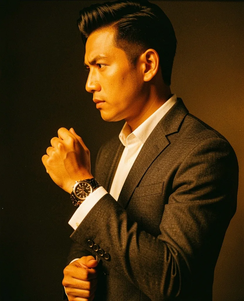Professional attire detail